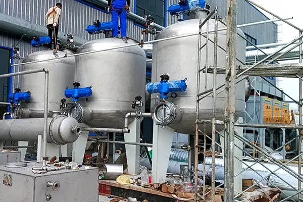 活性炭吸脱附+冷凝回收处理 活性炭吸脱附+冷凝回收处理