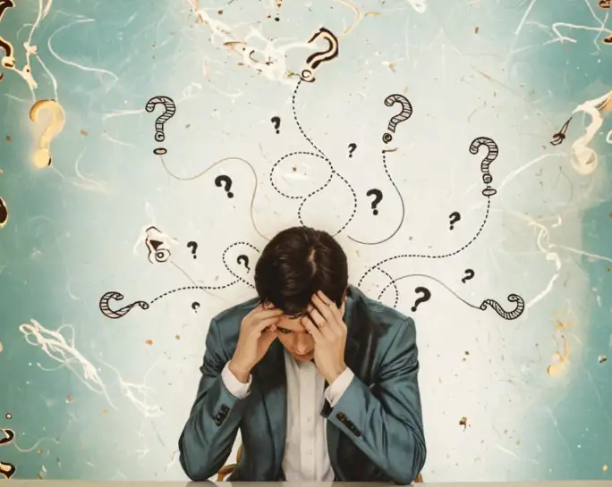 企业采购人员查看VOCs设备报价单时的困惑表情