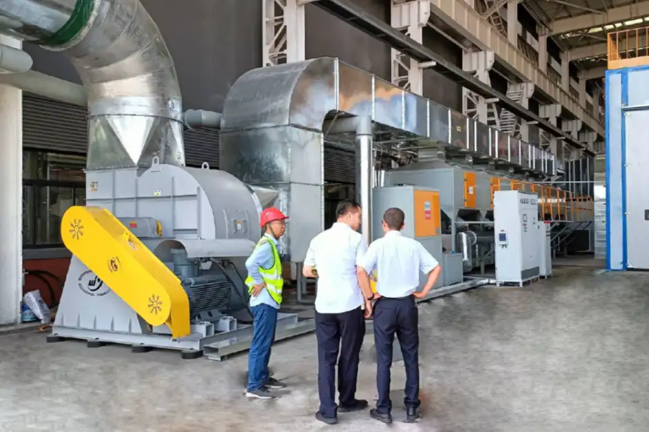 乐竞平台VOCS设备生产车间