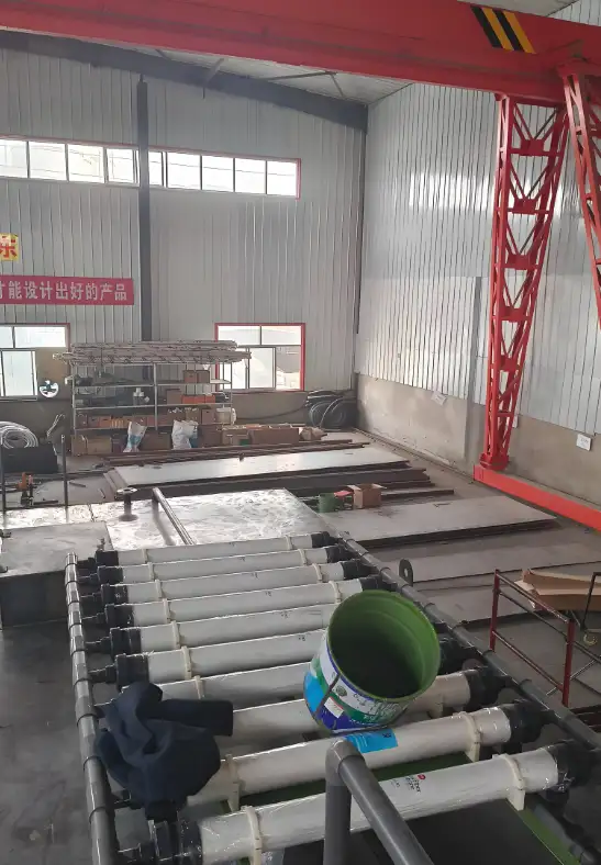 郑州固废处理设备维护保养现场