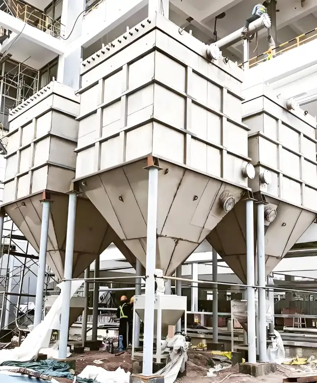 乐竞平台防爆除尘器施工现场