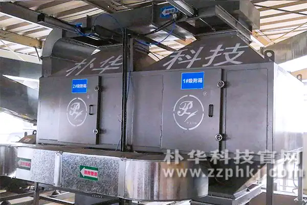 乐竞平台：郑州RCO催化燃烧设备安装结束